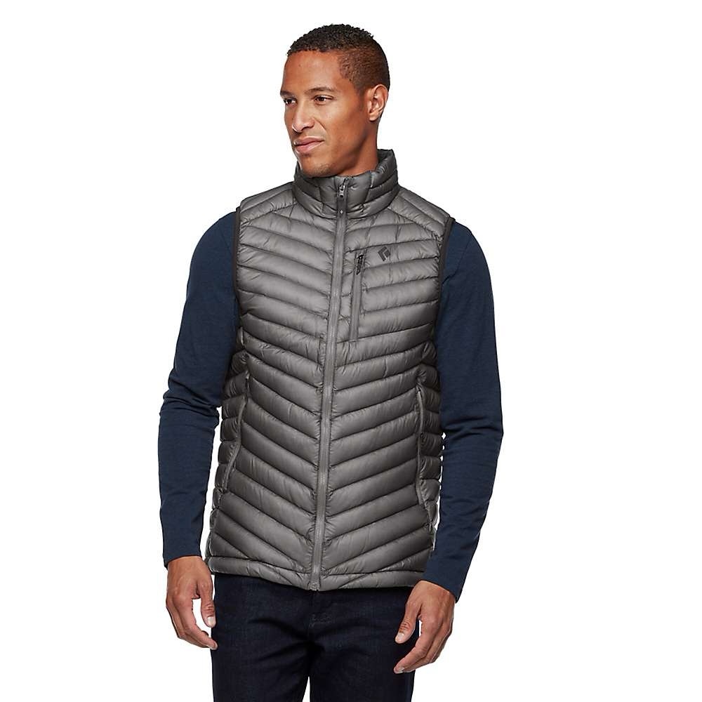 NWT Black Diamond Approach Down Vest 800 fill down Granite Men’s Medium
